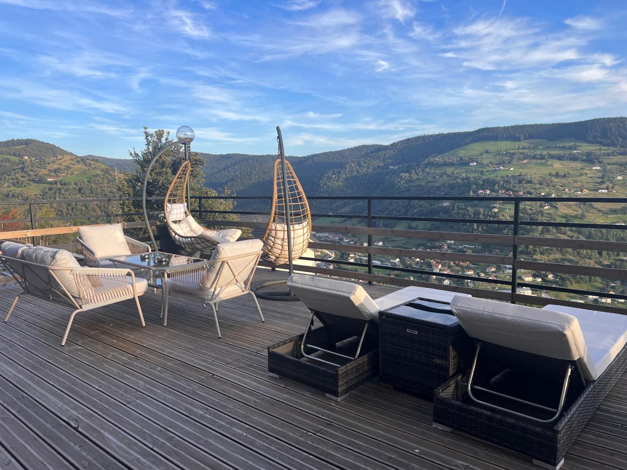 Grand Cerf - Vue Panoramique La Bresse-Gerardmer Daire Dış mekan fotoğraf